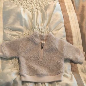 J Crew Baby 0-3 months Sherpa pullover